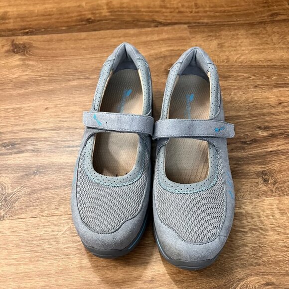 NEW Drew Gray Blue Women's Orthopedic Mary Jane Shoes Sz 8.5 - Picture 5 of 9